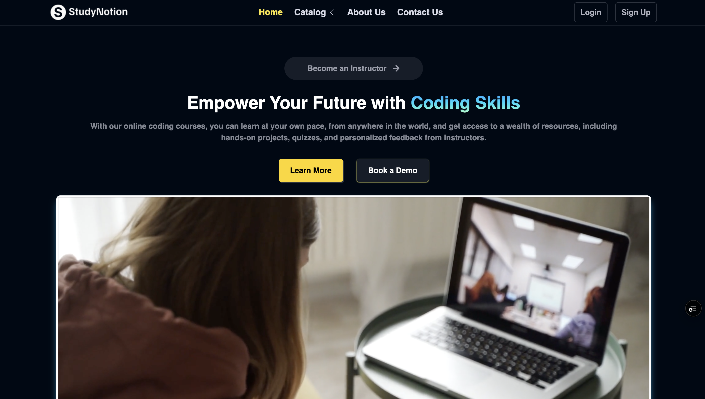 StudyNotion E-Learning Platform